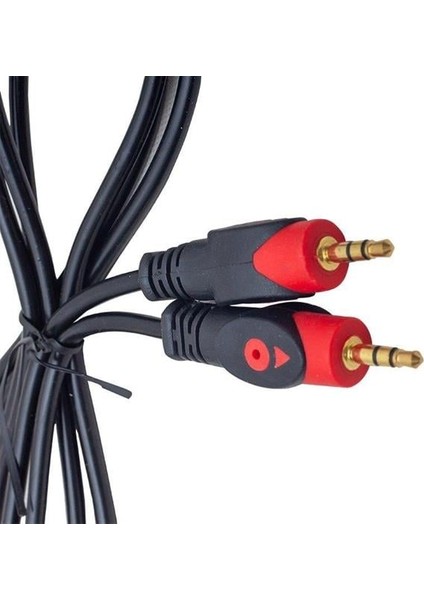 Fırsat Byr 3.5 mm Erkek-Erkek 3 Metre Stereo Aux Kablo Yeni