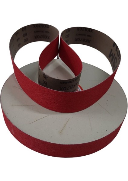 Zb Serisi 630 mm x 30 mm Seramik Zımpara 80 Kum