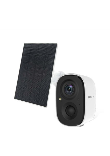 Rxr | V-BT6S Wifi Bataryalı Sabit Solar Panelli Kamera (Vicohome)