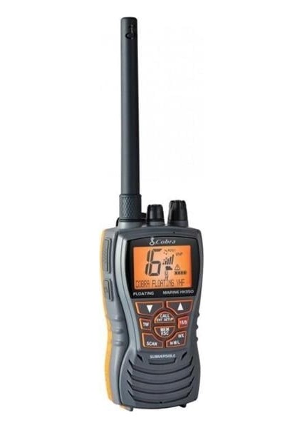 Fırsat Byr Cobra Marine Mr HH350 Flt Eu 6 Watt Vhf Yüzen Deniz El Telsizi (Tekli) Yeni