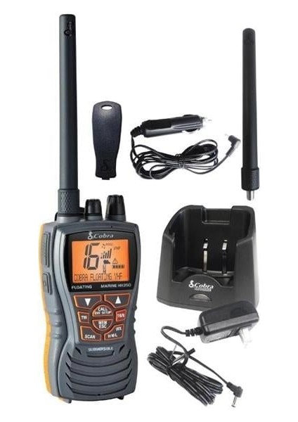 Fırsat Byr Cobra Marine Mr HH350 Flt Eu 6 Watt Vhf Yüzen Deniz El Telsizi (Tekli) Yeni