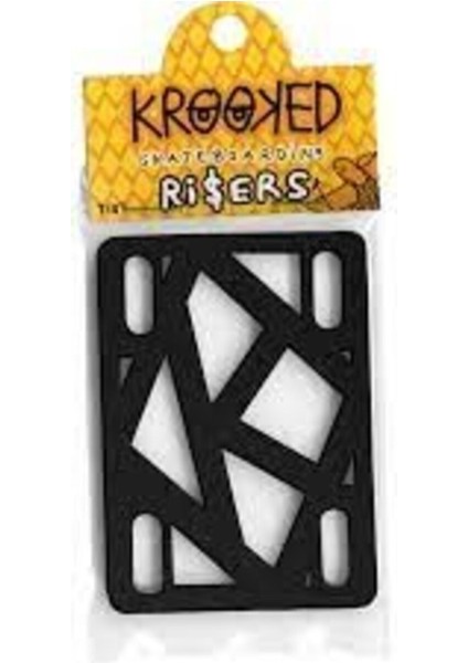 Black 1/4 Riser Pad