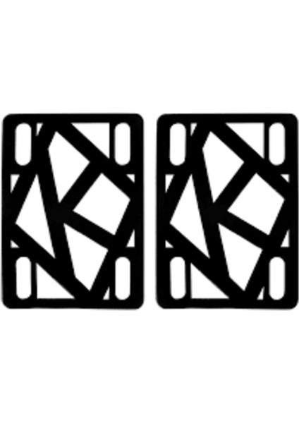 Black 1/4 Riser Pad