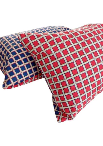 Tesselation Çift Taraflı %100 Pamuk Yastık Kılıfı