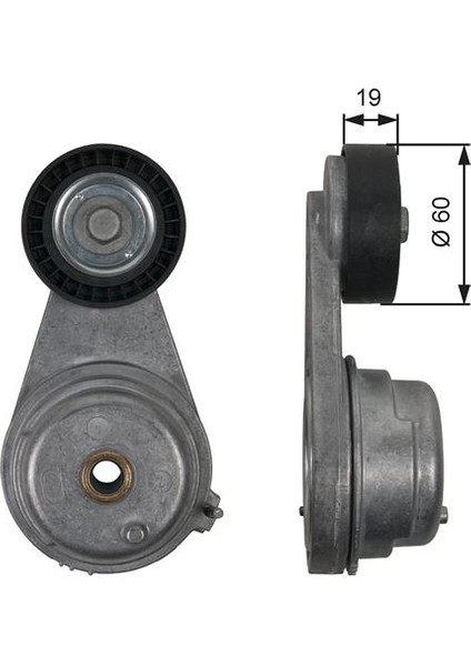 Kayıs Gergı Rulmanı Smart Fortwo Coupe 451 07 Kutuklu A1322000070