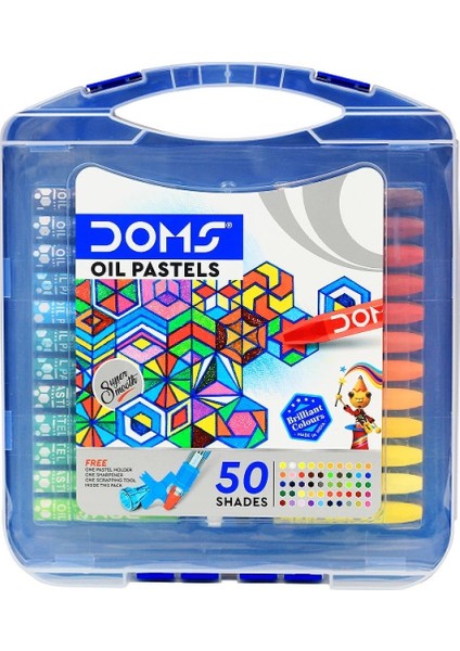 Oil Pastel Hexagonal 50'li Yağlı Pastel Boya / FT8202