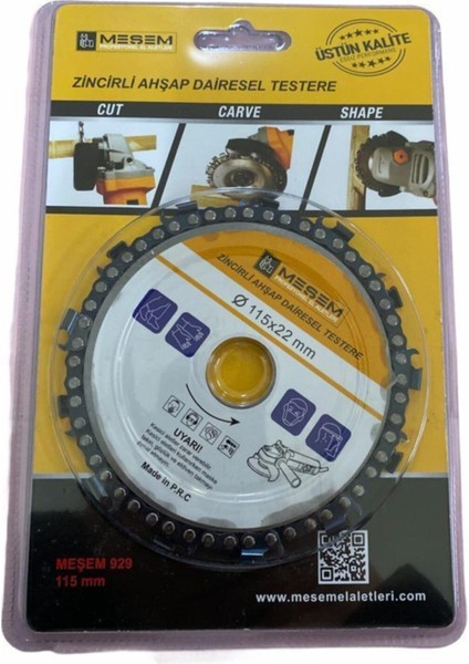 Adipa Nx Meşem 929 115 mm Zincirli Ahşap Testeresi