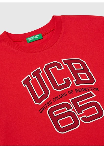 Baskılı Kırmızı Erkek Çocuk T-Shirt 3I1XC10OO fiyatları