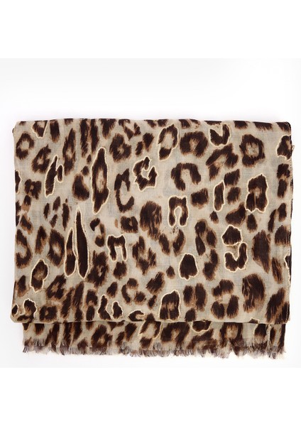 Leopar Çok Renkli Sal