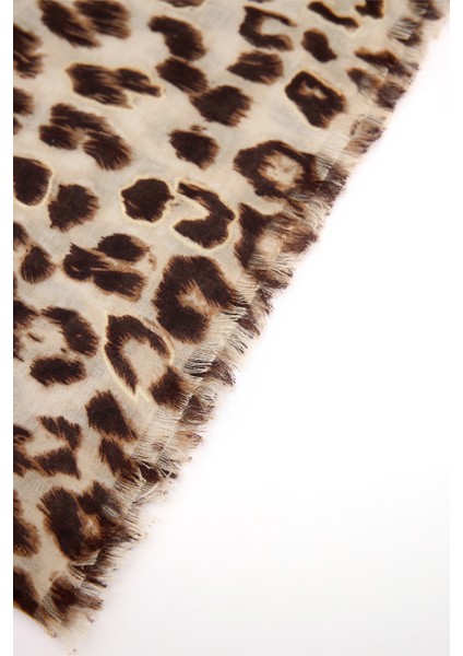 Leopar Çok Renkli Sal