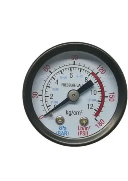 Kompresör Manometre G 1/8 Metal