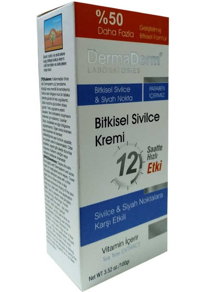 Bitkisel Akne Sivie Kremi 100 gr indirimleri