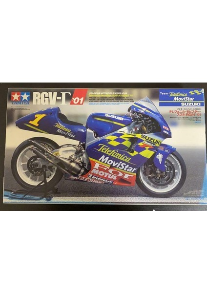 Tamiya 1/12 Telefonica Suzuki Rgv '01 Plastik Motorsiklet Maket Yapım Kiti fiyatları
