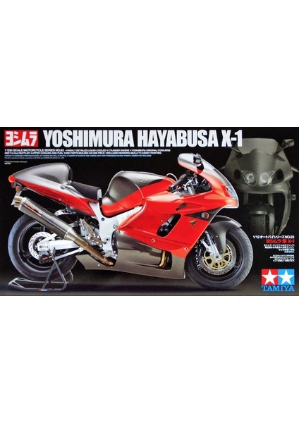 Tamiya 1/12 Yoshimura Hayabusa X-1 Plastik Motorsiklet Maket Model Yapım Kiti