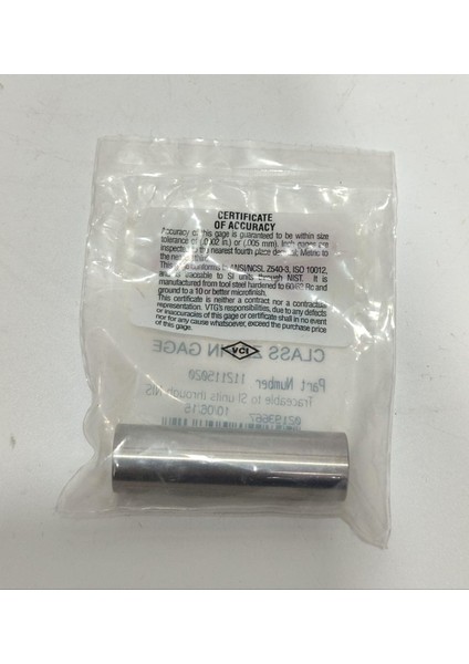 Çelik Pin Kontrol Eşi 15,02MM modelleri