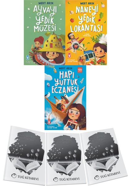 Ayvayı Yedik Müzesi-Naneyi Yedik Lokantası-Hapı Yuttuk Eczanesi 3lü Set Mert Arık + Hediyeli
