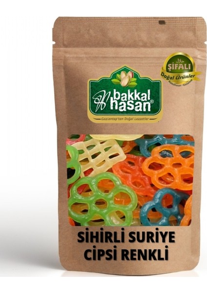 Sihirli Suriye Cipsi Renkli 250 gr
