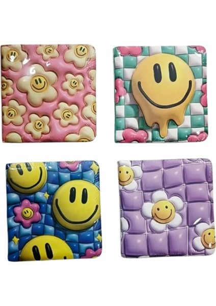 Sukuşi Not Defteri 96 Sayfa 9,5X10CM Gülen Yüz - 3 Adet