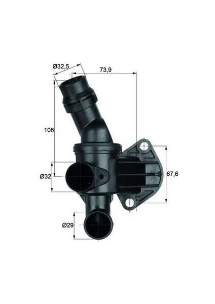 Termostat 87°c Vag A3 Go5-7 Jet2-3 Pas 89-21