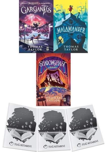 Gargantis-Malamander-Shadowghast - Karakasvet 3lü Set Thomas Taylor + Hediyeli