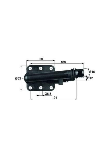 Termostat 82°c Bmw E60 61 63 64 65 66 67 01-11