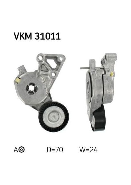 Gergi Kütüğü Vag Go4-5 Bora T5 Cad A3 97-