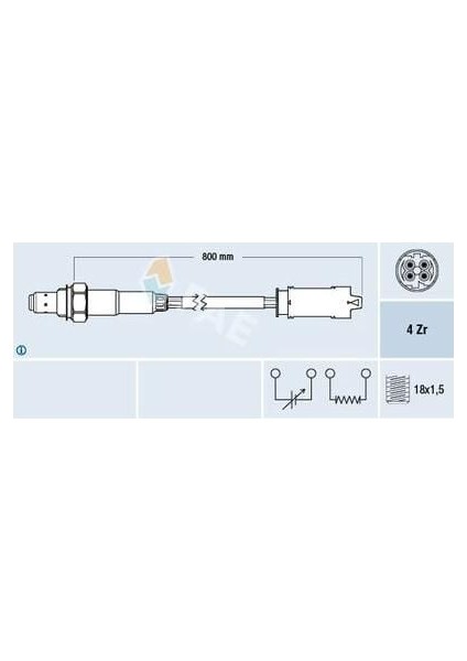 Lambda Sensörü Bmw E36 38 46 53 97-