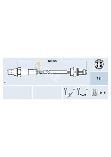 Lambda Sensörü Bmw E36 M.benz 202 208 93-