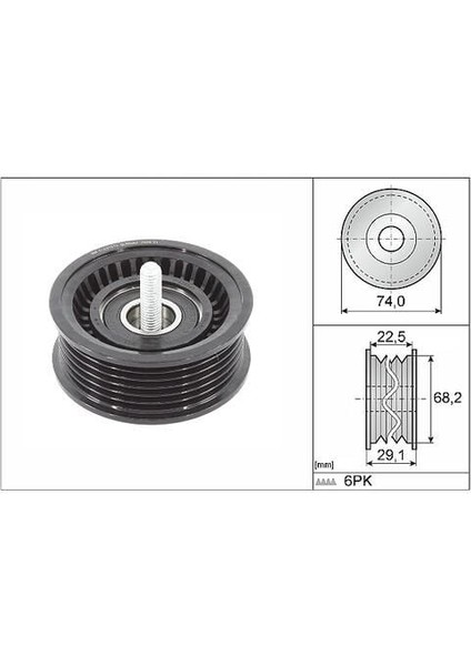 Gergi Rulmanı M.benz M276 11-