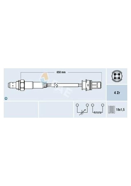 Lambda Sensörü M.benz 129 140 210 463 94-