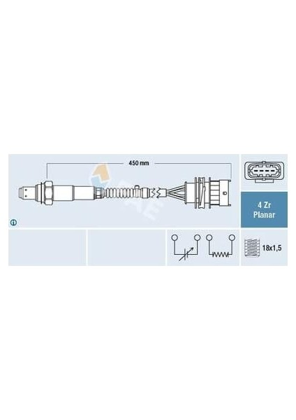 Lambda Sensörü Opel Ast.j Cor.d Ins.a 09-15