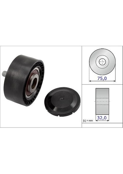 Gergi Rulmanı Bmw N54 55 10-