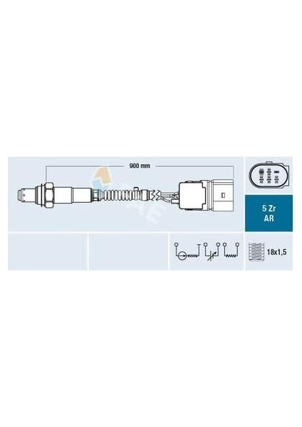 Lambda Sensörü Vag A3 A8 Go4 Po 03-