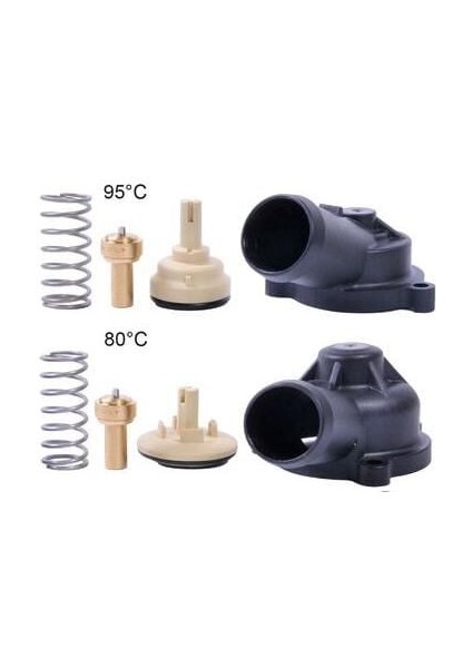 Termostat 80-95° Vag Fab2 Go5-6 Jet3-4 Tıguan 06-17