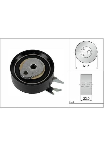 Gergi Rulmanı Vag Cad2 Go3 Po3 Ibıza2 93-