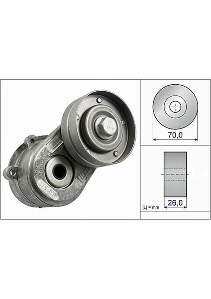 Gergi Kütüğü Chrysler Voyager Jeep Cherokee 01-