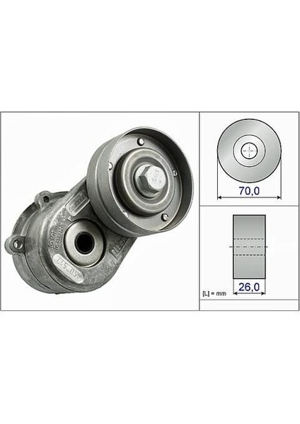 Gergi Kütüğü Chrysler Voyager Jeep Cherokee 01-