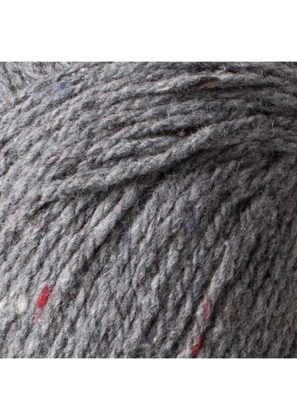 La Mia Re-Tweed Gri Melanj El Örgü Ipi - L149 - 34404