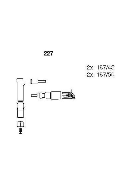 Buji Kablo Seti M.benz 124 202 92-00