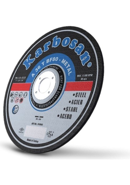 230'LUK Metal Kesme Taşı (5 Adet)