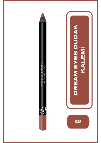 Dream Lips Lipliner No: 538 - Dudak Kalemi - 8691190537647
