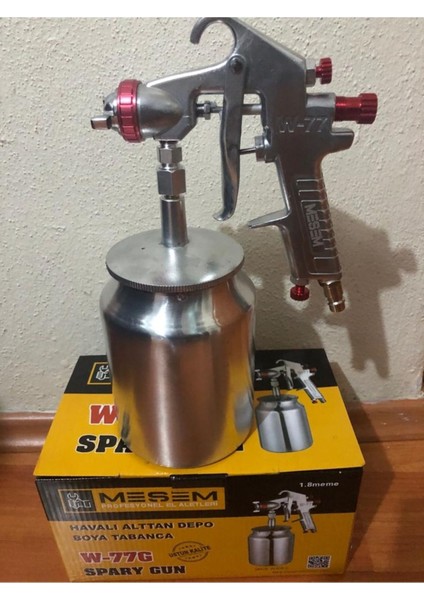 Havalı Alttan Depolu Boya Tabancası 1.8 mm