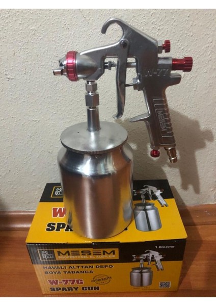 Havalı Alttan Depolu Boya Tabancası 1.8 mm