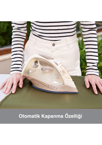 Glimmer Buharlı Ütü - Beyaz