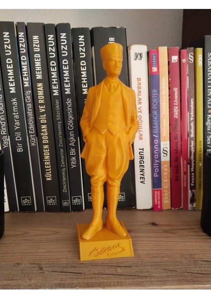 Atatürk Heykeli 18CM Gold, Dekoratif Obje ve Biblo, Hediyelikeşya