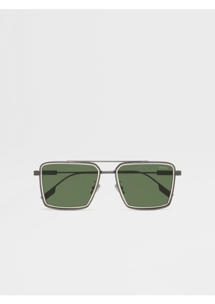 (EZ0257-09R) 56 | Polarize Unisex Yeşil Güneş Gözlüğü