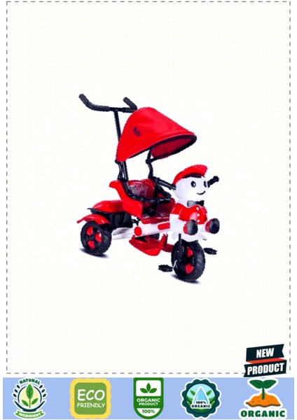 Babyy Hopeee Yupi Bebek Bisikleti Kırmızı 5 Litre Kız Erkek Çocuk Oyuncakları Eğitici Oyuncaklar