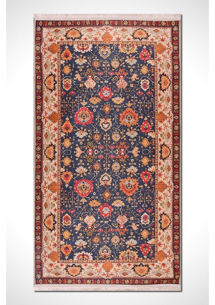 Sultan Dijital Baskılı Şönil Halı | Klasik Şıklık, Modern Konfor | Kaymaz, Yıkanabilir, Toz Tutmaz