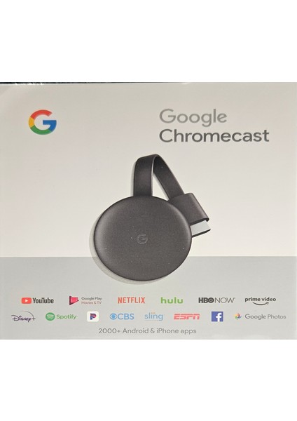 Chromecast 3 Medya Oynatıcı - G