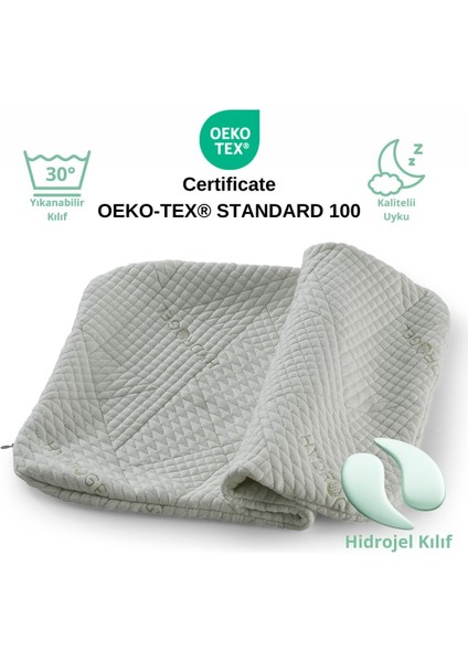 Hidrojel Hydrogel Yastık Kılıfı Visco Visko 60X40X14CM